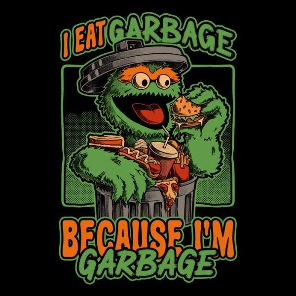 I Eat Garbage - Accessory Pouch Online - Image 2